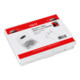 VIGOR Agrafes format F 0,8 mm V3674, lot de 100 pièces-2