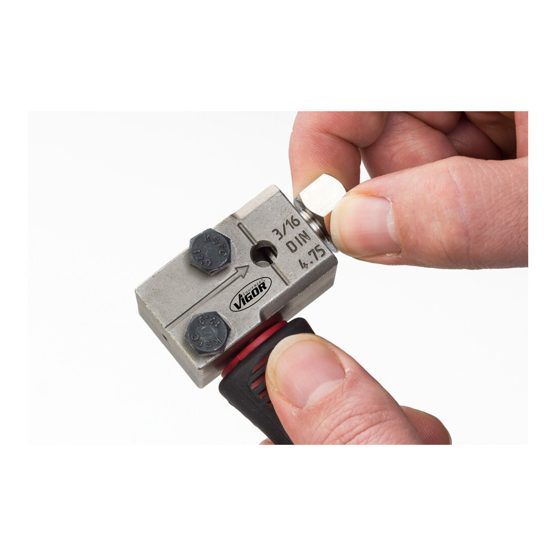 VIGOR Apparecchio per bordatura per diametro 4,75mm V4416