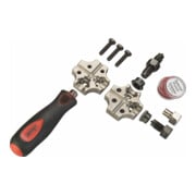 VIGOR Apparecchio per bordatura per diametro 4,75mm V4697, 5pz.-1