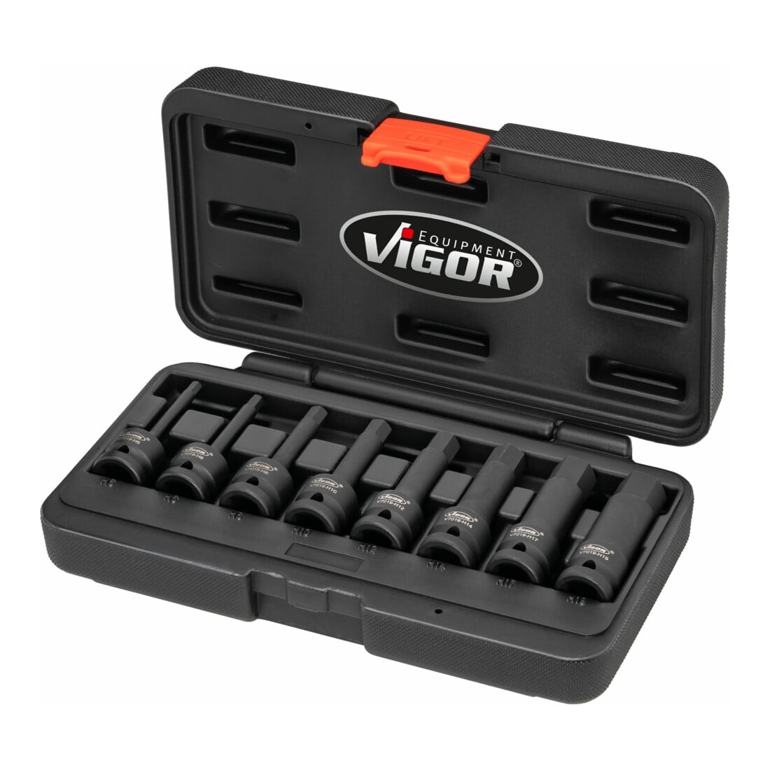 VIGOR Assortimento di inserti resistenti per avvitatori a percussione V7019