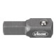 VIGOR Außensechskant-Antrieb 10 = 3/8 Zoll Außenvierkant Antrieb 10 = 3/8 Zoll Bit-Adapter V3652 Sechskant massiv 8 (5/16 Zoll) Vierkant massiv 10 mm (3/8 Zoll) Gesamtlänge: 30 mm