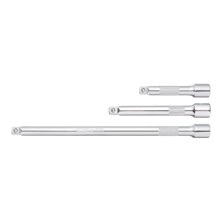 VIGOR Außenvierkant Antrieb 10 = 3/8 Zoll Innenvierkant Antrieb 10 = 3/8 Zoll Verlängerung V2117N ∙ Vierkant hohl 10 mm (3/8 Zoll) ∙ Vierkant massiv 10 mm (3/8 Zoll) ∙ Gesamtlänge: 250 mm