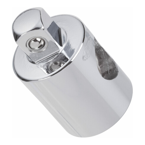 VIGOR Außenvierkant Antrieb 10 = 3/8 Zoll Innenvierkant Antrieb 12,5 = 1/2 Zoll Schiebestück / Adapter V2116 Vierkant hohl 12,5 mm (1/2 Zoll) Vierkant massiv 10 mm (3/8 Zoll) Gesamtlänge: 40 mm