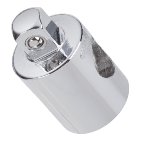 VIGOR Außenvierkant Antrieb 10 = 3/8 Zoll Innenvierkant Antrieb 12,5 = 1/2 Zoll Schiebestück / Adapter V2116 Vierkant hohl 12,5 mm (1/2 Zoll) Vierkant massiv 10 mm (3/8 Zoll) Gesamtlänge: 40 mm