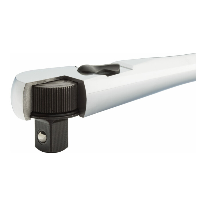 VIGOR Außenvierkant Antrieb 12,5 = 1/2 Zoll Feinzahn-Umschaltknarre V4946 Vierkant massiv 12,5 mm (1/2 Zoll) Gesamtlänge: 380 mm