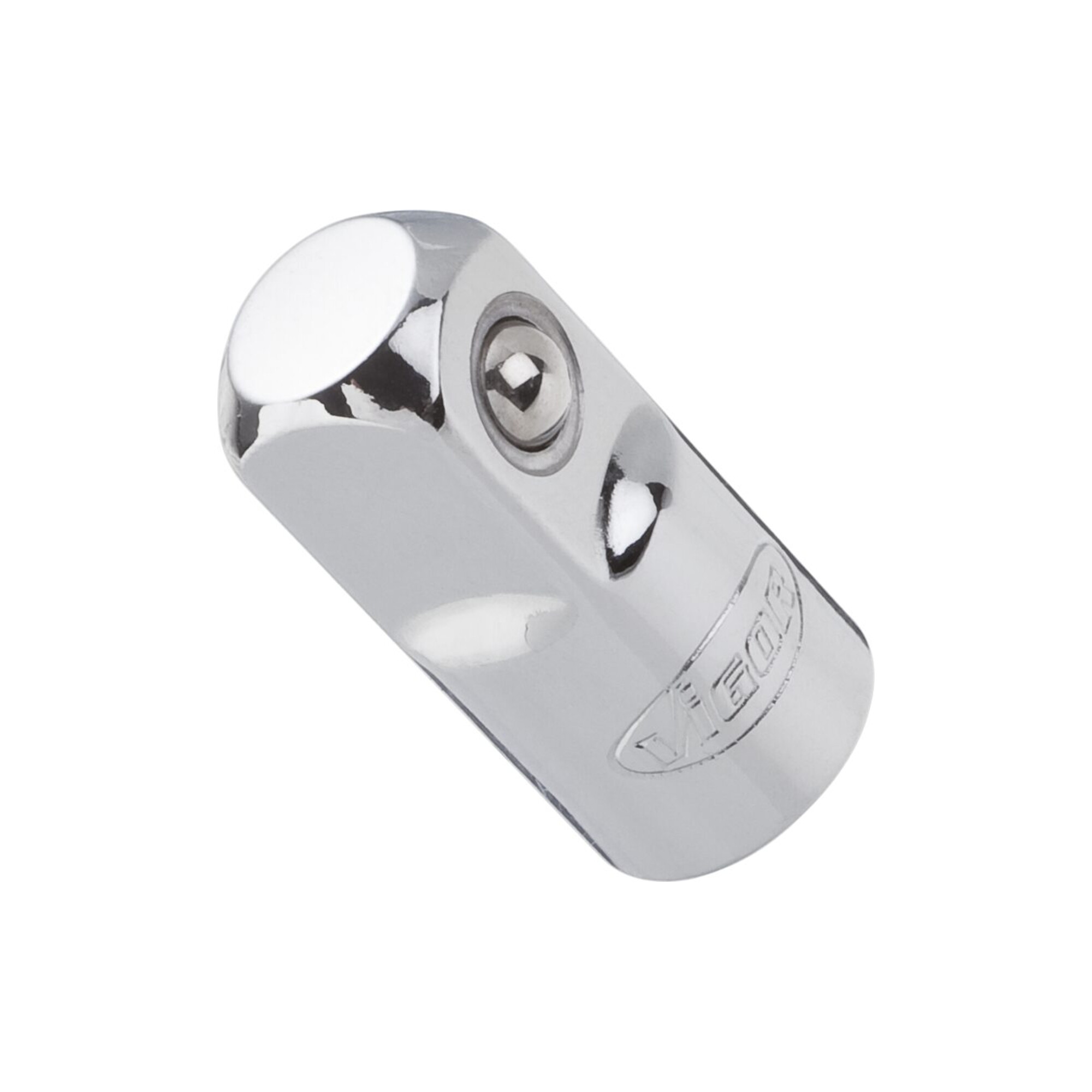 VIGOR Außenvierkant Antrieb 12,5 = 1/2 Zoll Innenvierkant Antrieb 10 = 3/8 Zoll Adapter V2108 Vierkant hohl 10 mm (3/8 Zoll) Vierkant massiv 12,5 mm (