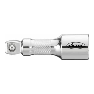 VIGOR Außenvierkant Antrieb 12,5 = 1/2 Zoll Innenvierkant Antrieb 12,5 = 1/2 Zoll Schwenkbare Verlängerung V4318 Vierkant hohl 12,5 mm (1/2 Zoll) Vierkant massiv 12,5 mm (1/2 Zoll) Gesamtlänge: 75 mm