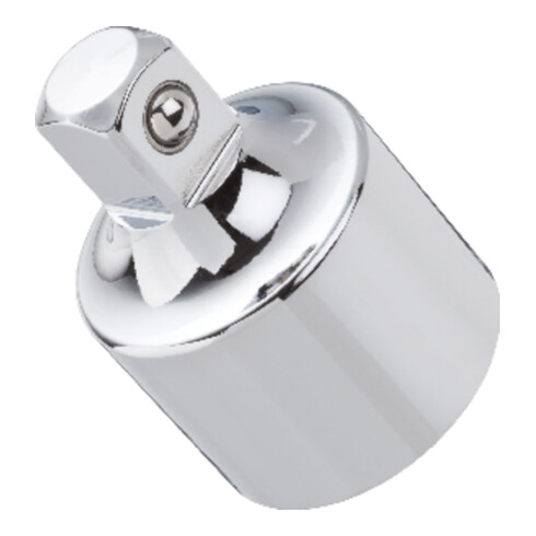 VIGOR Außenvierkant Antrieb 12,5 = 1/2 Zoll Innenvierkant Antrieb 20 = 3/4 Zoll Adapter V2111 Vierkant hohl 20 mm (3/4 Zoll) Vierkant massiv 12,5 mm (1/2 Zoll) Gesamtlänge: 50 mm