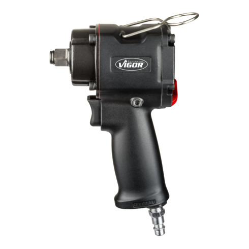 VIGOR Außenvierkant Antrieb 12,5 = 1/2 Zoll Schlagschrauber, Mini V5671 ∙ 1000 Nm ∙ Vierkant massiv 12,5 mm (1/2 Zoll) ∙ Jumbo Hammer-Schlagwerk