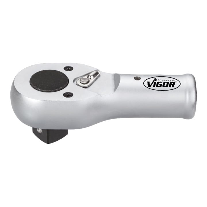 VIGOR Außenvierkant Antrieb 25 = 1 Zoll Umschaltknarre V3372 Vierkant massiv 25 mm (1 Zoll) Gesamtlänge: 170 mm