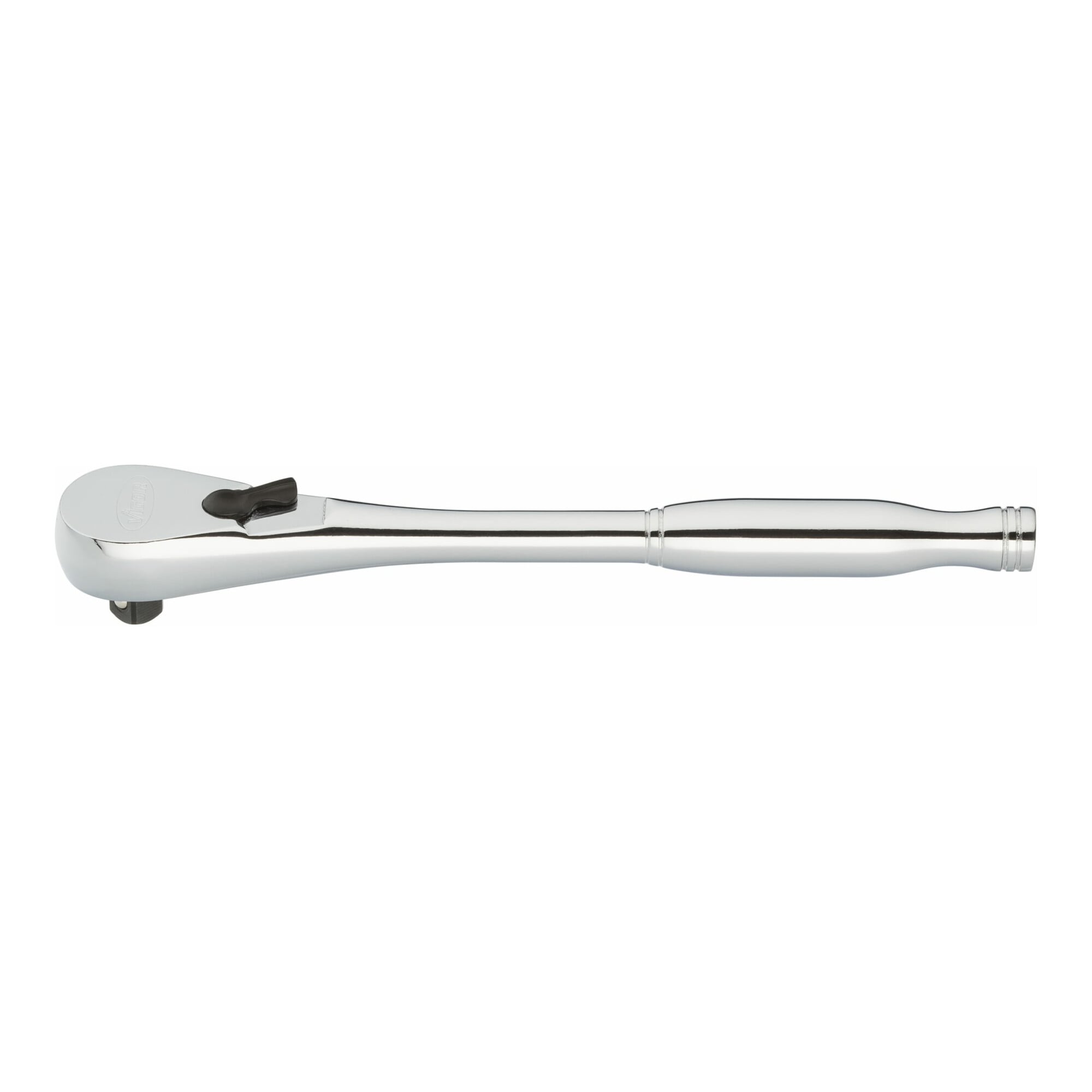 VIGOR Außenvierkant Antrieb 6,3 = 1/4 Zoll Feinzahn-Umschaltknarre V4944-S Vierkant massiv 6,3 mm (1/4 Zoll) Gesamtlänge: 150 mm