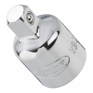 VIGOR Außenvierkant Antrieb 6,3 = 1/4 Zoll Innenvierkant Antrieb 10 = 3/8 Zoll Adapter V2071 Vierkant hohl 10 mm (3/8 Zoll) Vierkant massiv 6,3 mm (1/4 Zoll) Gesamtlänge: 27 mm
