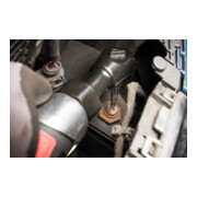 VIGOR Außenvierkant Antrieb 6,3 = 1/4 Zoll Luftratsche V5674 ∙ Vierkant massiv 6,3 mm (1/4 Zoll) ∙ Gesamtlänge: 236 mm-5