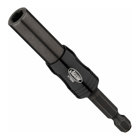 VIGOR Bithalter, mit Gelenk, V7600, 1/4 Zoll (6,3 mm) Sechskant 1/4 Zoll (6,3 mm) Sechskant 88 mm