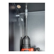VIGOR Bithalter, mit Magnetring, lang, V7601-250, 1/4 Zoll (6,3 mm) Sechskant 1/4 Zoll (6,3 mm) Sechskant 250 mm-2