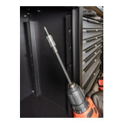 VIGOR Bithalter, mit Magnetring, lang, V7601-250, 1/4 Zoll (6,3 mm) Sechskant 1/4 Zoll (6,3 mm) Sechskant 250 mm-4