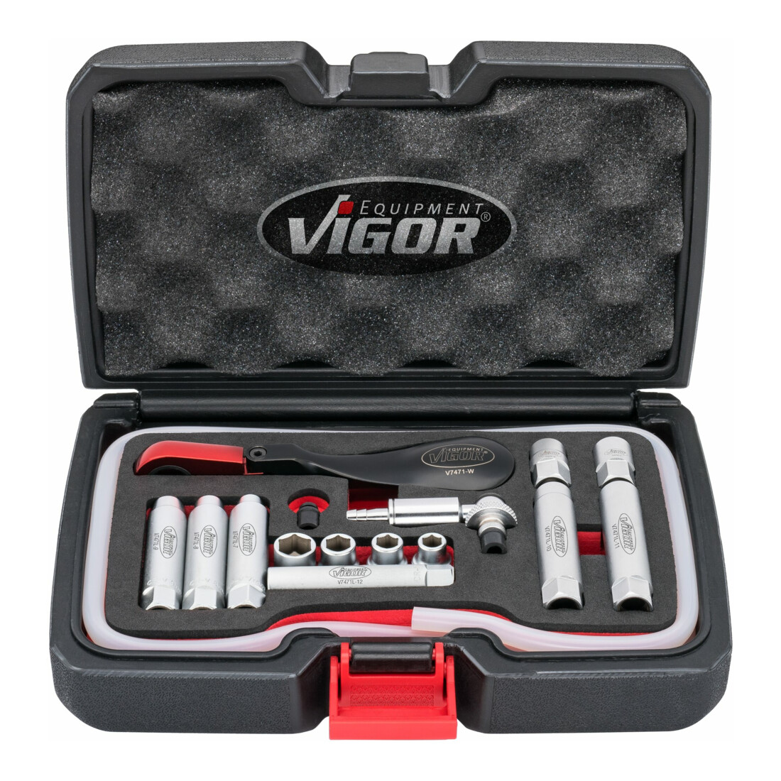 VIGOR Bremsentlüfter Komplett Satz, V7471/17, 17-teilig, 7 – 12 mm