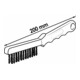 VIGOR Bremssattel-Bürste, Messing V2249-5