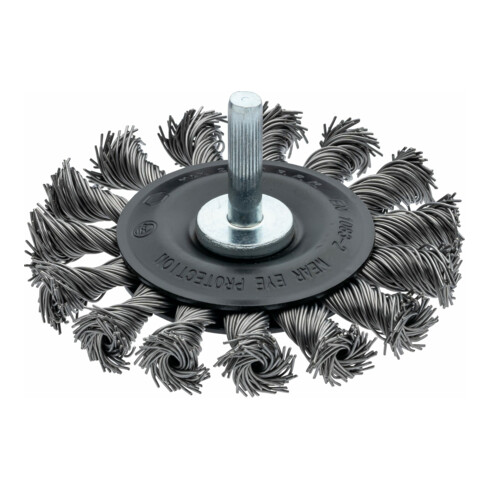 VIGOR Brosse circulaire tressée 75 mm V6806