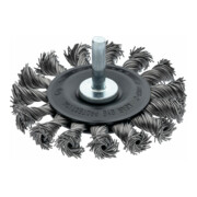 VIGOR Brosse circulaire tressée 75 mm V6806