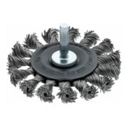 VIGOR Brosse disque torsadée 75 mm V6806