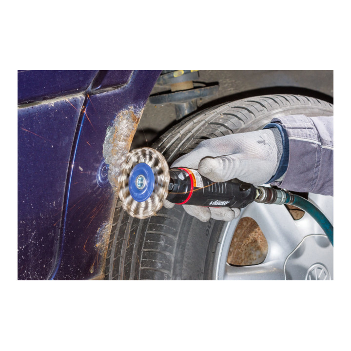 VIGOR Brosse disque torsadée 75 mm V6806