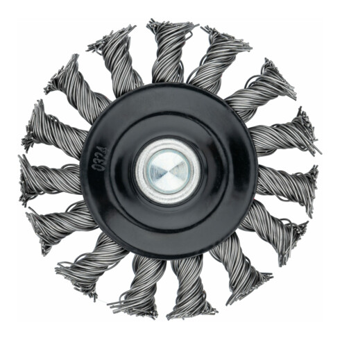 VIGOR Brosse disque torsadée 75 mm V6806