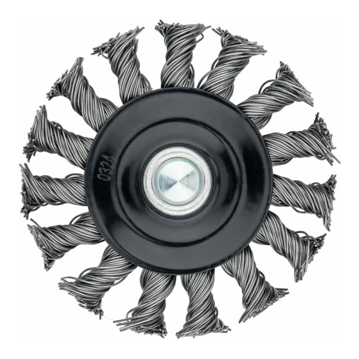 VIGOR Brosse disque torsadée 75 mm V6806