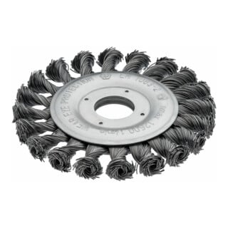 VIGOR Brosse disque tressée pour meuleuse d’angle 115 mm V6804