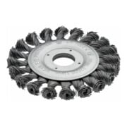 VIGOR Brosse disque tressée pour meuleuse d’angle 115 mm V6804