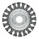 VIGOR Brosse disque tressée pour meuleuse d’angle 115 mm V6804-4