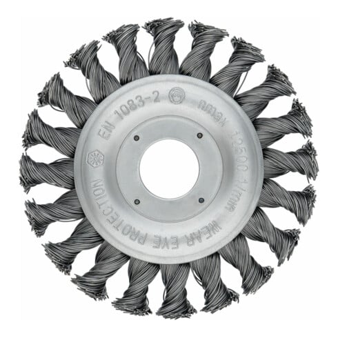VIGOR Brosse disque tressée pour meuleuse d’angle 115 mm V6804