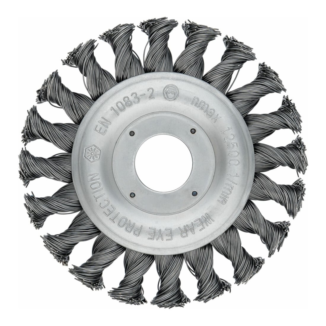 VIGOR Brosse disque tressée pour meuleuse d’angle 115 mm V6804