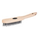 VIGOR Brosse métallique en acier inoxydable V2654-5
