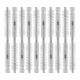 VIGOR Brosse en nylon-3