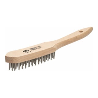 VIGOR Brosse métallique acier 4 rangs V6809-4