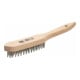 VIGOR Brosse métallique acier 4 rangs V6809-4-1