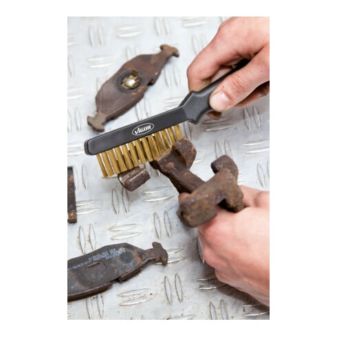VIGOR Brosse pour étrier de frein, laiton V2249