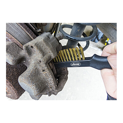 VIGOR Brosse pour étrier de frein, laiton V2249