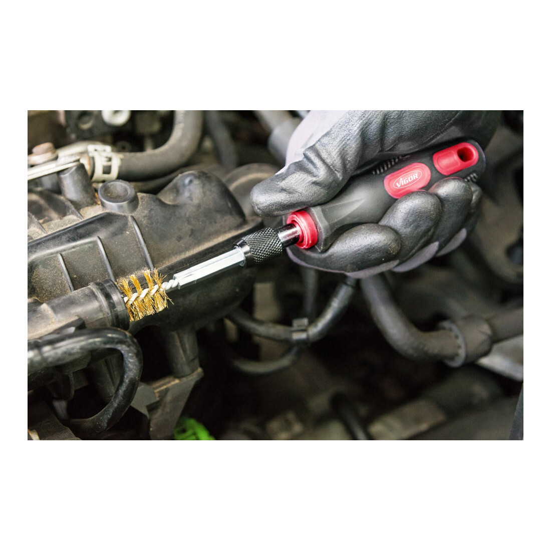 VIGOR Bürsten Satz V4646 38 teilig