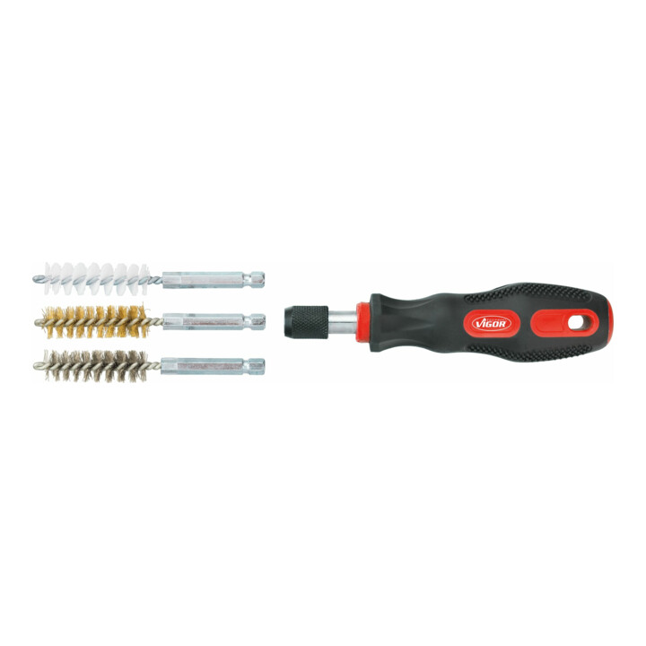 VIGOR Bürsten Satz V4646 38 teilig