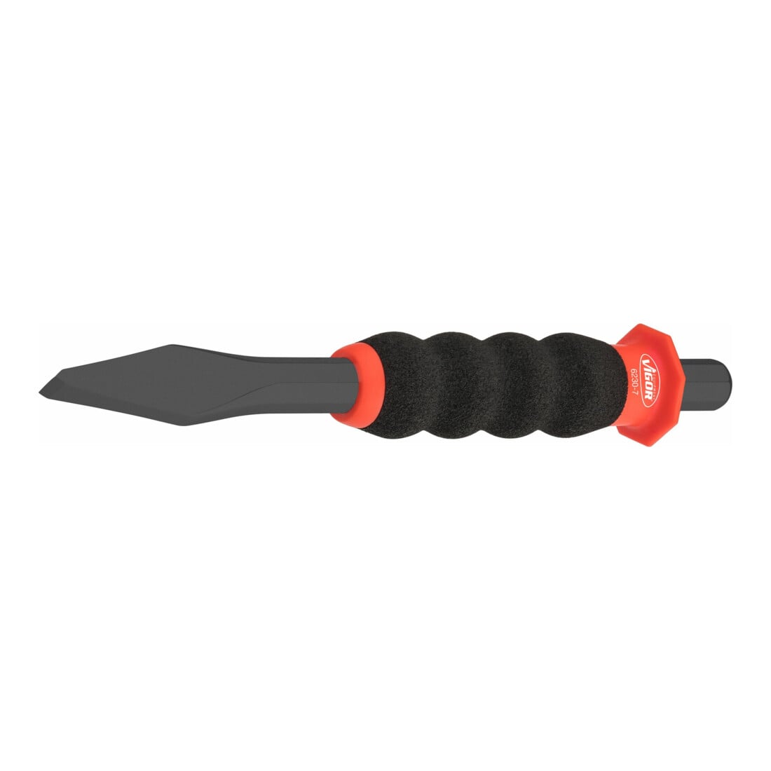 VIGOR Burin croisé V6230-7 Longueur totale : 190 mm