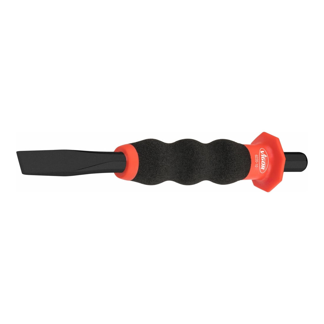 VIGOR Burin plat V6220-10 Longueur totale : 140 mm
