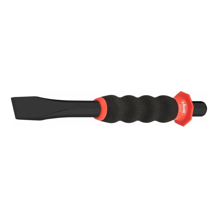 VIGOR Burin plat V6220-20 Longueur totale : 210 mm