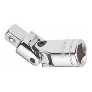 VIGOR Cardan universel V2575N, carré creux 12,5 mm (1/2"), carré plein 12,5 mm (1/2"), L totale 75 mm