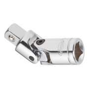 VIGOR Cardan universel V2575N, carré creux 12,5 mm (1/2"), carré plein 12,5 mm (1/2"), L totale 75 mm