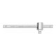 VIGOR Carré extérieur 6,3 mm = 1/4 pouce Poignée coulissante V2453N ∙ Carré massif 6,3 mm (1/4 pouce) ∙ Longueur totale : 110 mm-1