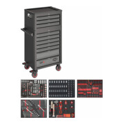 VIGOR Carrello per officina 1000 con assortimento 344pz.-1