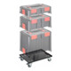 VIGOR Chariot à roulettes pour Multibox V4700-R-4