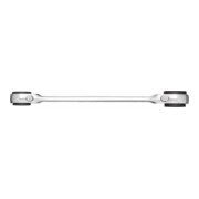 VIGOR Clé à cliquet double à six pans extérieur V3607 Profil 8 x 12 10 x 13 L total : 220 mm-5